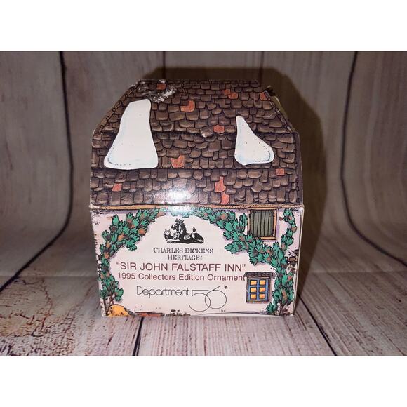 Dept 56 - 1995 Xmas Ornament - Dickens - Sir John Falstaff Inn - Picture 6 of 14